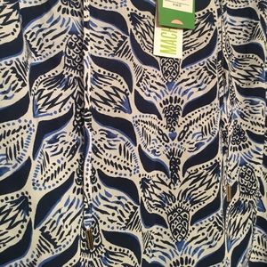 Lilly Pulitzer NWT Willa Top - XL